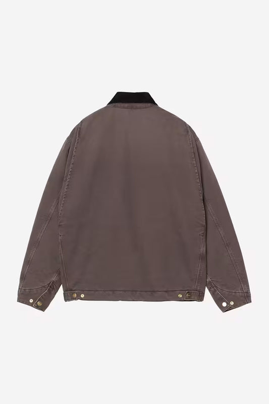 Carhartt WIP - OG DETROIT JACKET - Tobacco/Black (Stone Canvas)