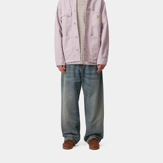 Carhartt WIP - BRANDON PANT - Blue Worn Used Wash