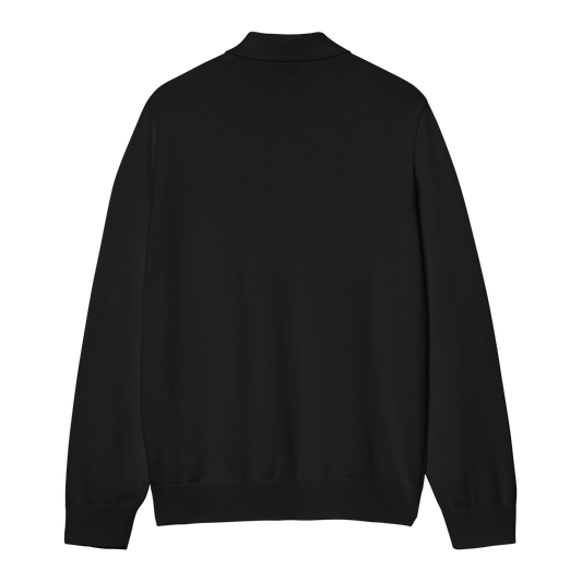 Carhartt WIP - MADISON POLO SHIRT - Black/White
