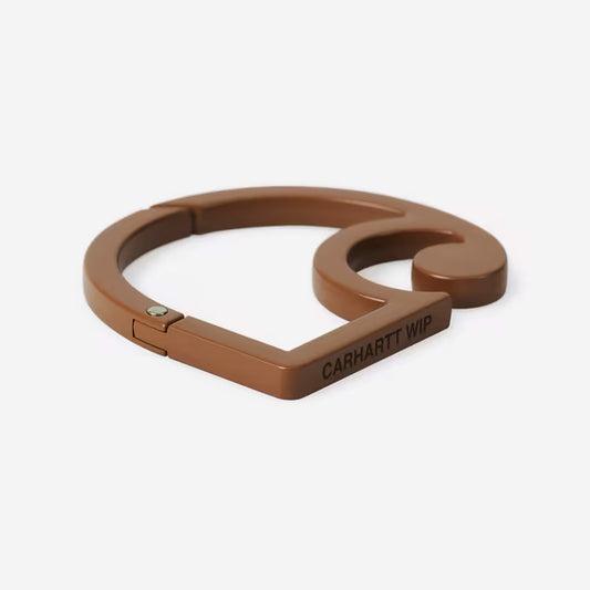 Carhartt WIP - C-LOGO CARABINER - Brown