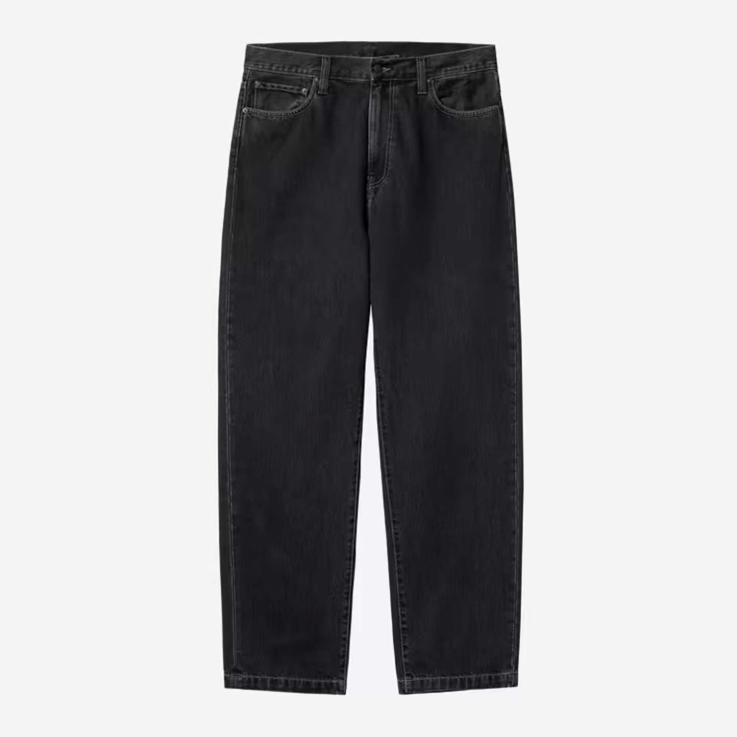 Carhartt WIP - AARON PANT - Black (stone washed)