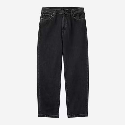 Carhartt WIP - AARON PANT - Black (stone washed)