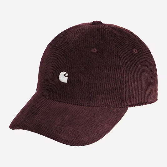 Carhartt WIP - HARLEM CAP - Amarone/White