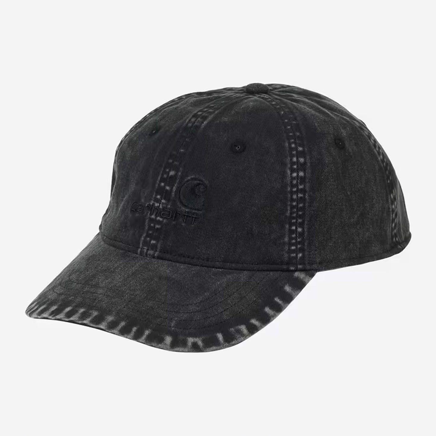 Carhartt WIP - LAMBERT CAP - Black (moon wash)