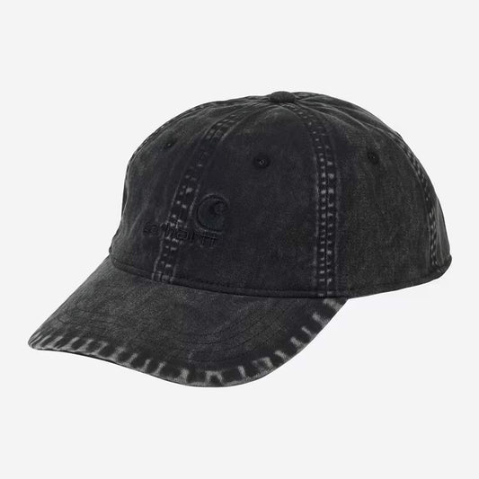 Carhartt WIP - LAMBERT CAP - Black (moon wash)