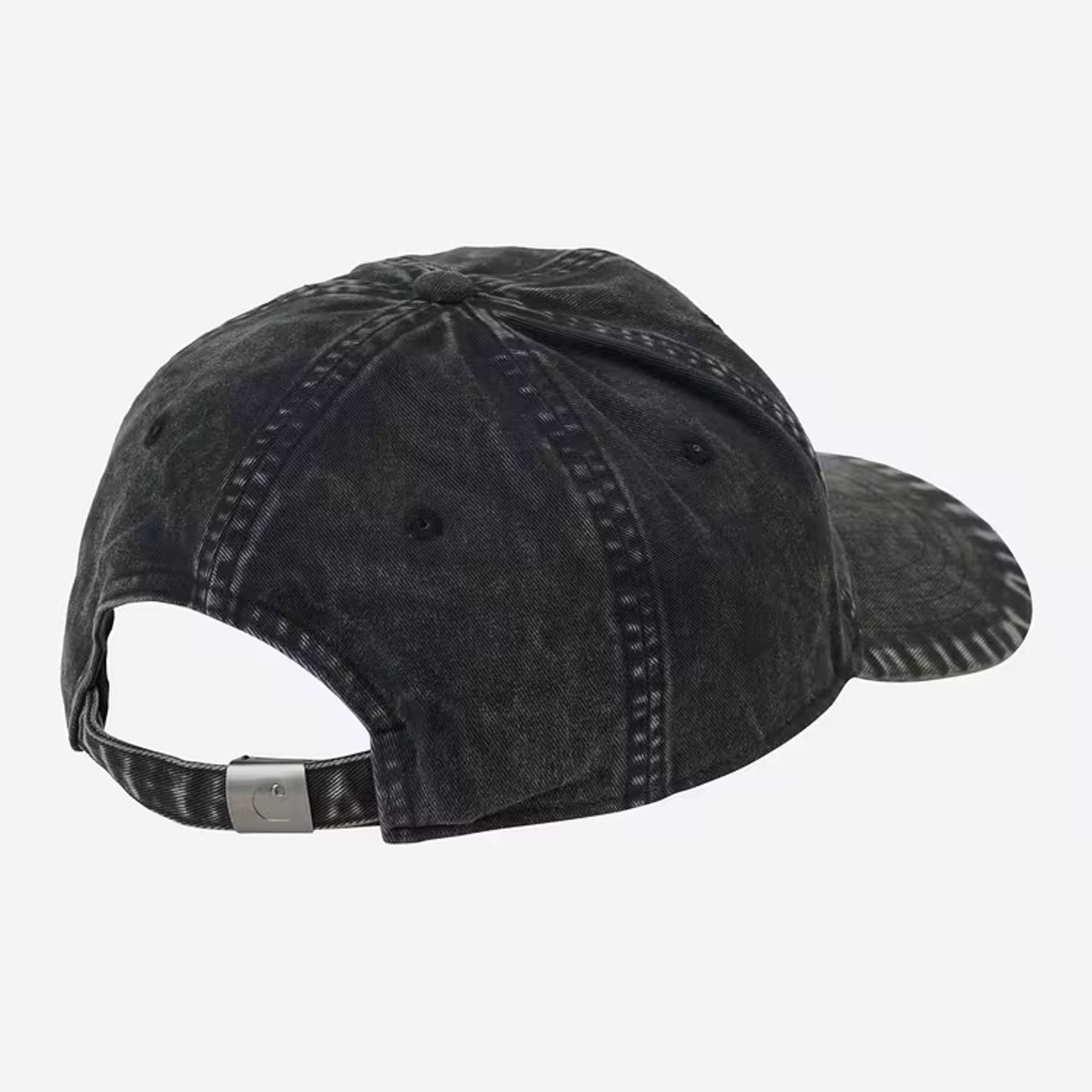 Carhartt WIP - LAMBERT CAP - Black (moon wash)