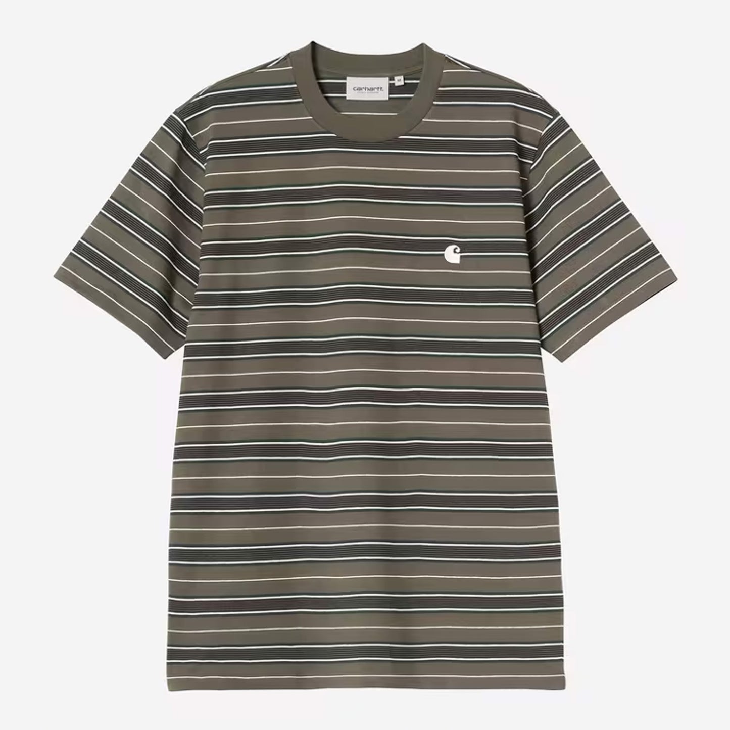 Carhartt WIP - BRONSON T-SHIRT - Bronson Stripe Cypress