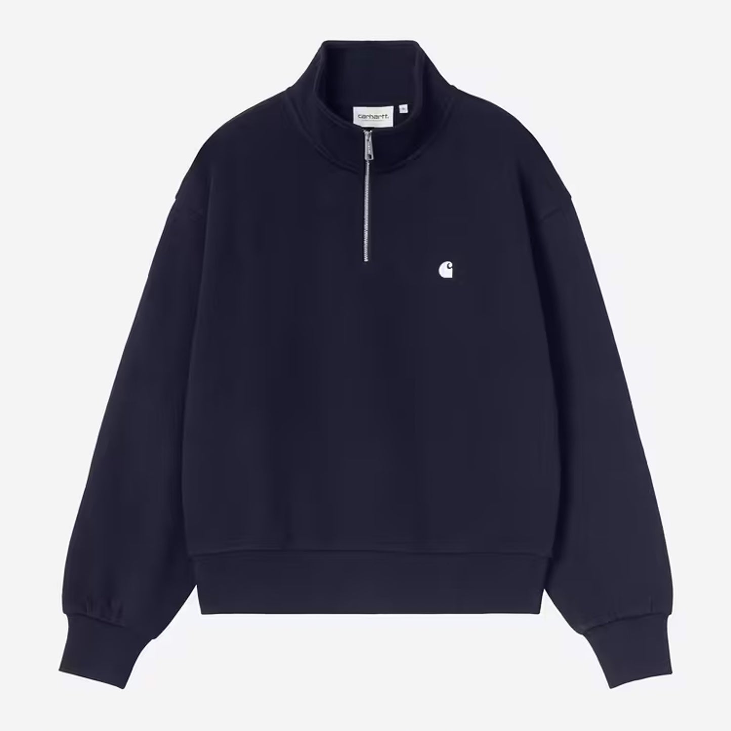 Carhartt WIP - W' CASEY HIGH NECK SWEATSHIRT - Dark Navy/Silver