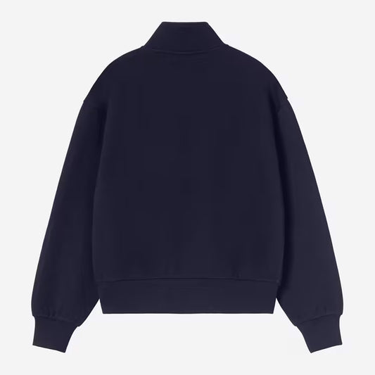 Carhartt WIP - W' CASEY HIGH NECK SWEATSHIRT - Dark Navy/Silver