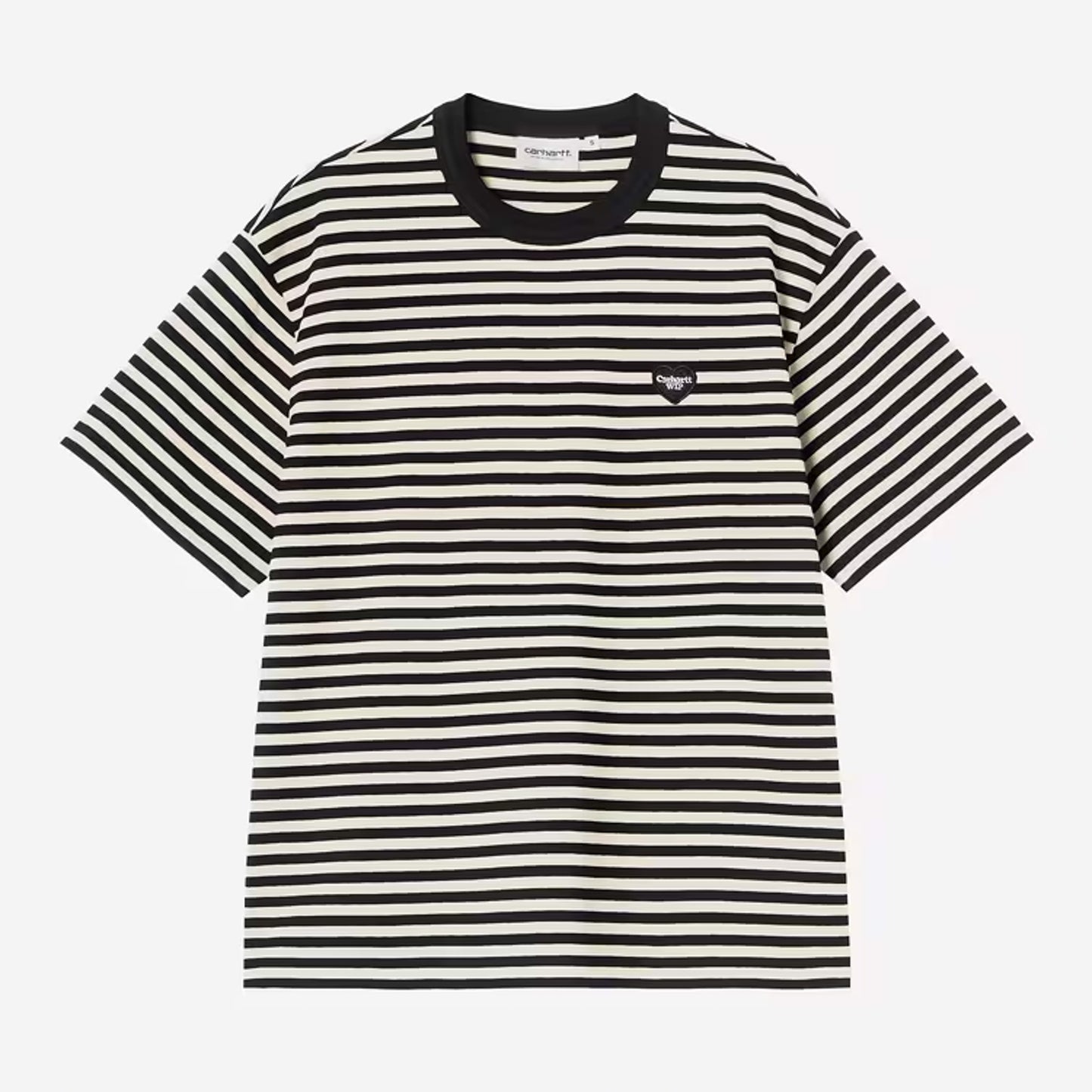 Carhartt WIP - W' ESSY T-SHIRT - Essy Stripe, Black/wax