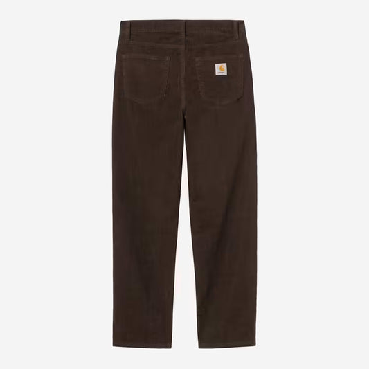 Carhartt WIP - AARON PANT CORD - Tobacco/Rinsed