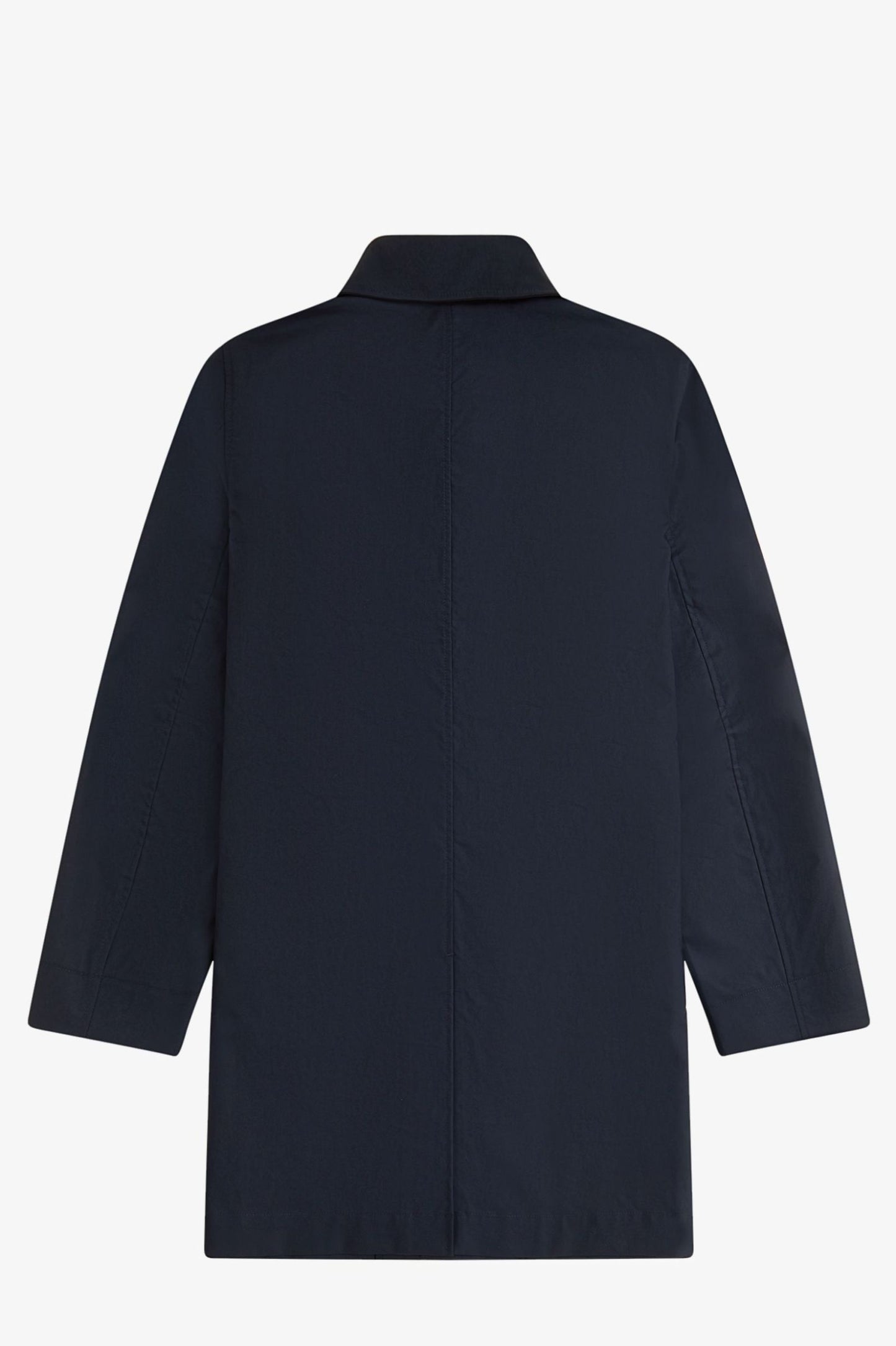 Fred Perry - BOMDED COTTON OVERCOAT - Navy