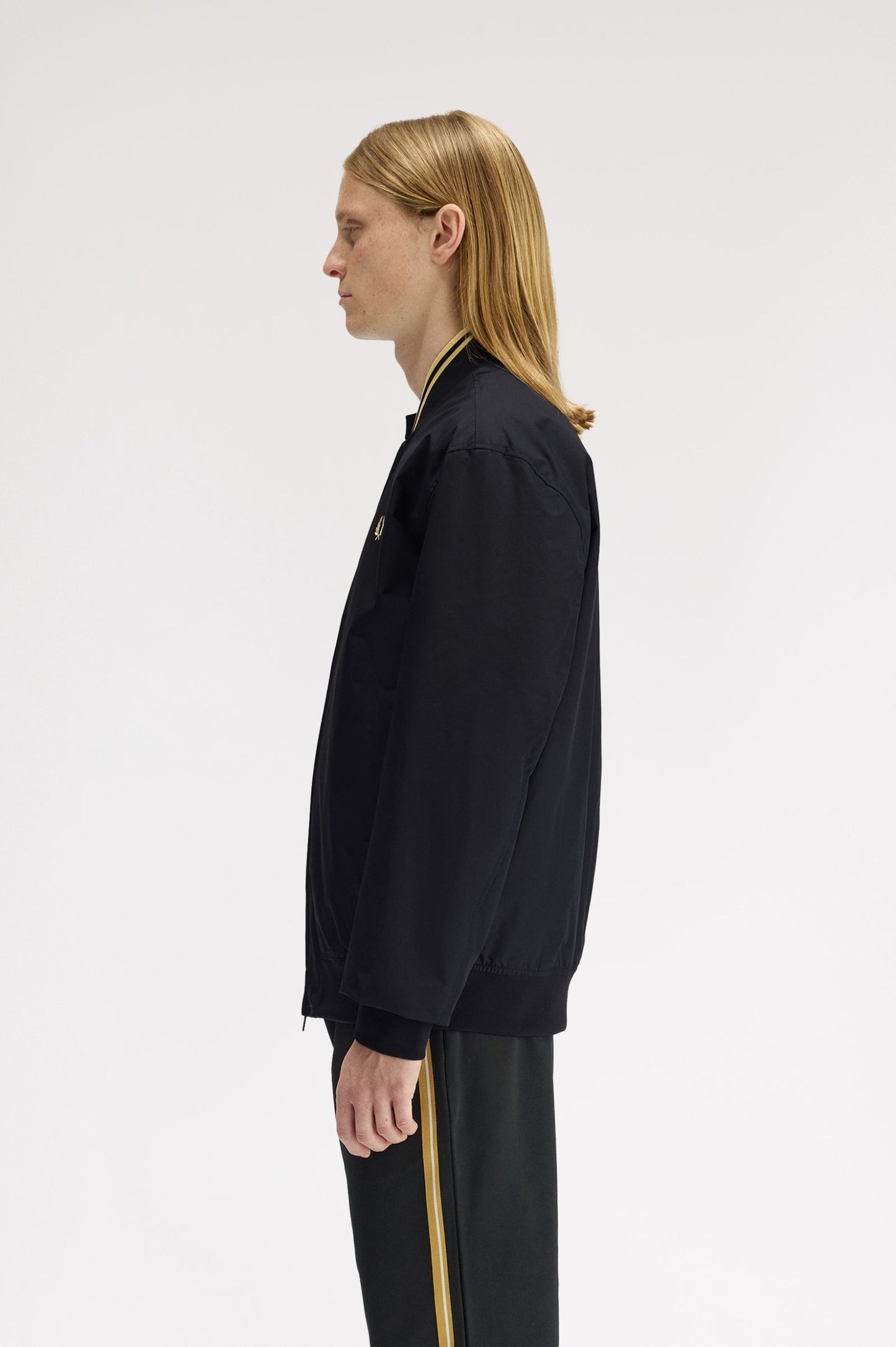 Fred Perry - BRENTHAM BOMBER JACKET - Black