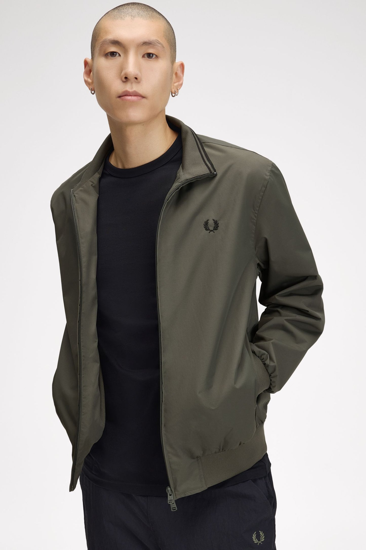 Fred Perry - BRENTHAM JACKET - Field Green