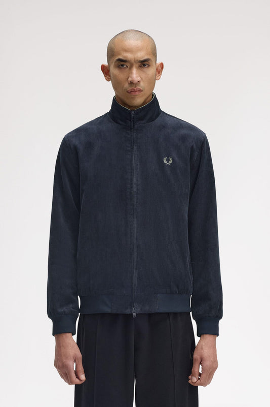 Fred Perry - CORD BRENTHAM JACKET - Navy