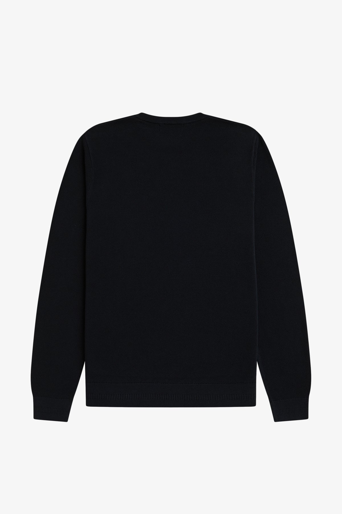 Fred Perry - PIQUE STITCH JUMPER - Navy