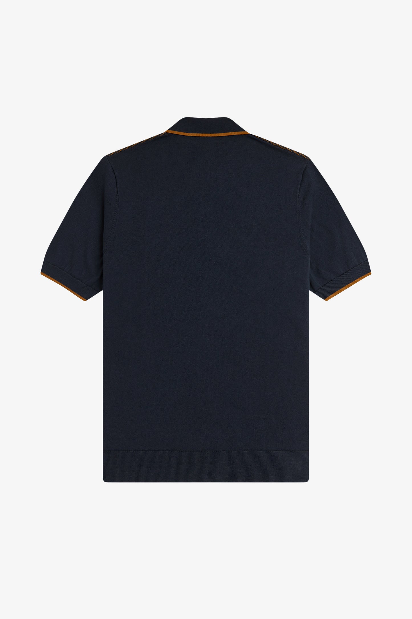 Fred Perry - TONIC WAFFLE KNITTED SHIRT - Navy