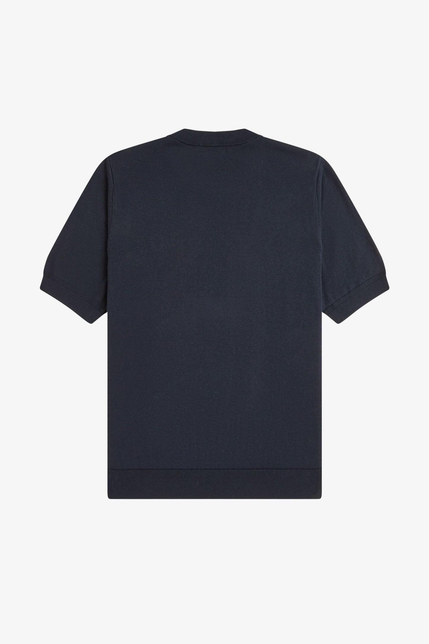 Fred Perry - SUPIMA COTTON KNITTED T-SHIRT - Navy