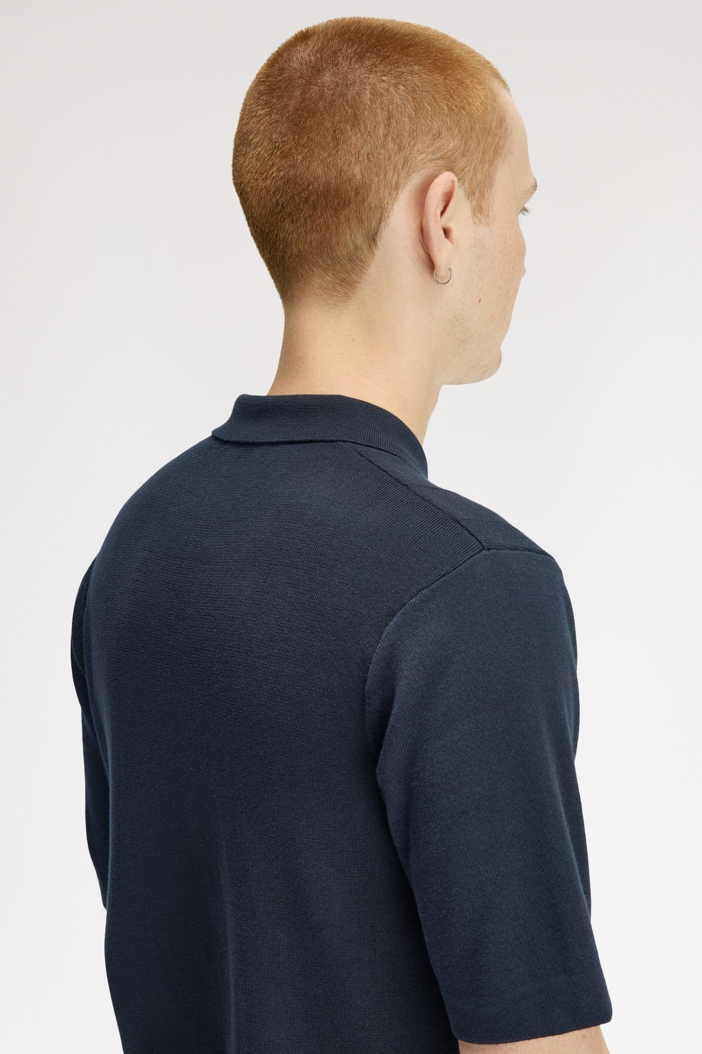 Fred Perry - TONAL VERTICAL STRIPE SHIRT - Navy