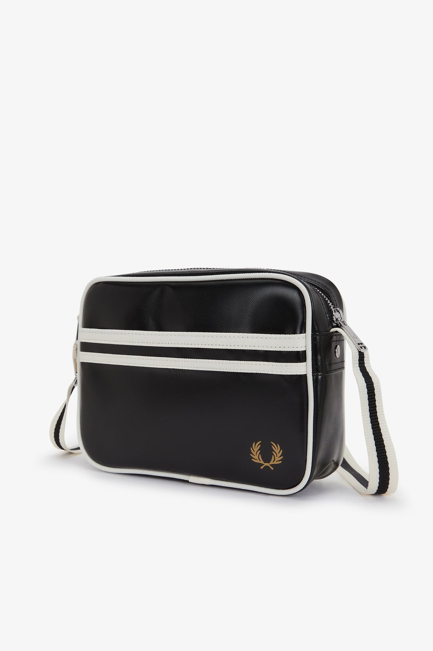 Fred Perry - CLASSIC MINI SHOULDER BAG - Black/Ecru