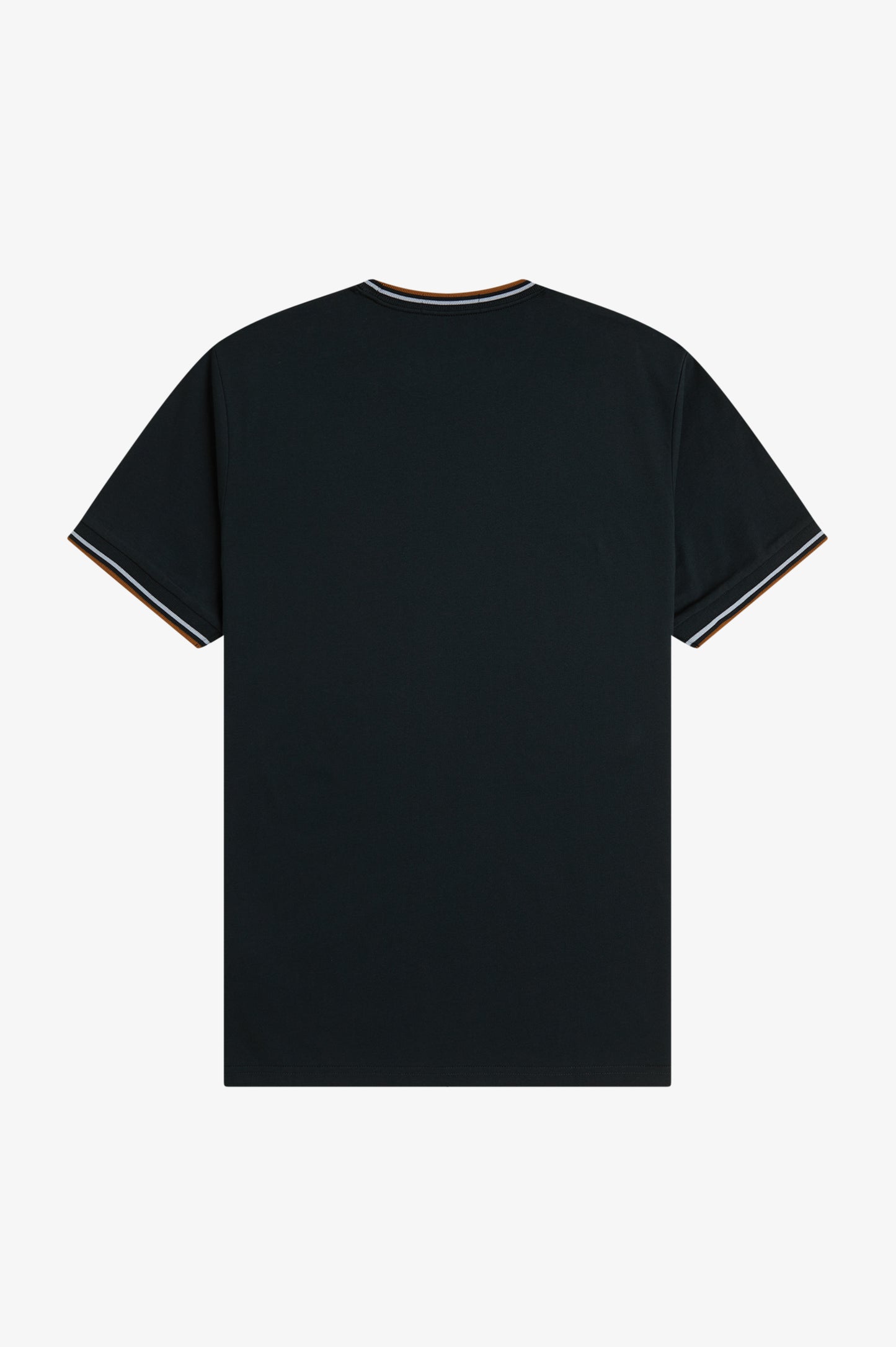 Fred Perry - TWIN TIPPED T-SHIRT - Night Green/Dusky Blue/Dark Caramel