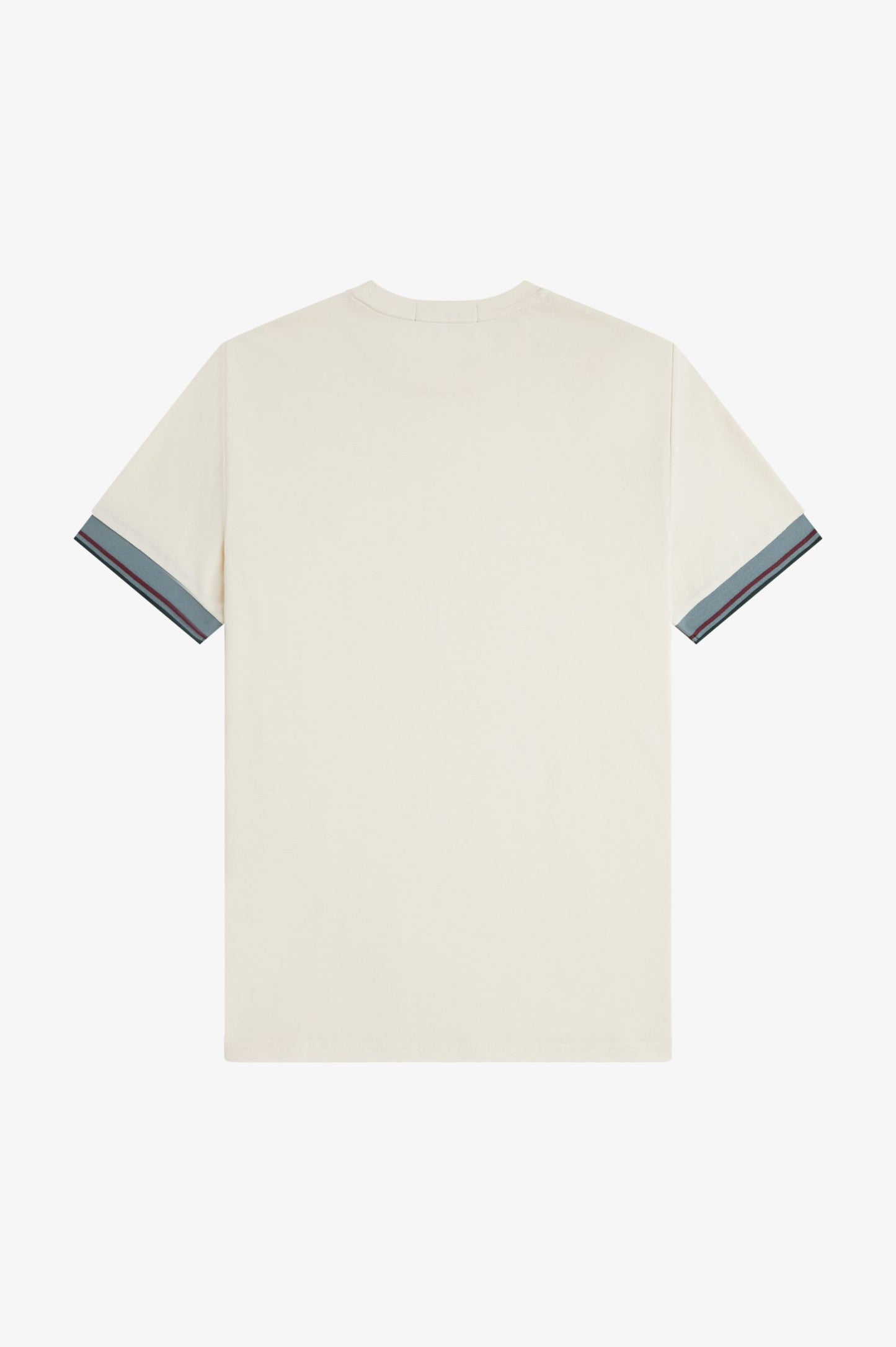 Fred Perry - TWIN TIPPED CUFF T-SHIRT - Ecru