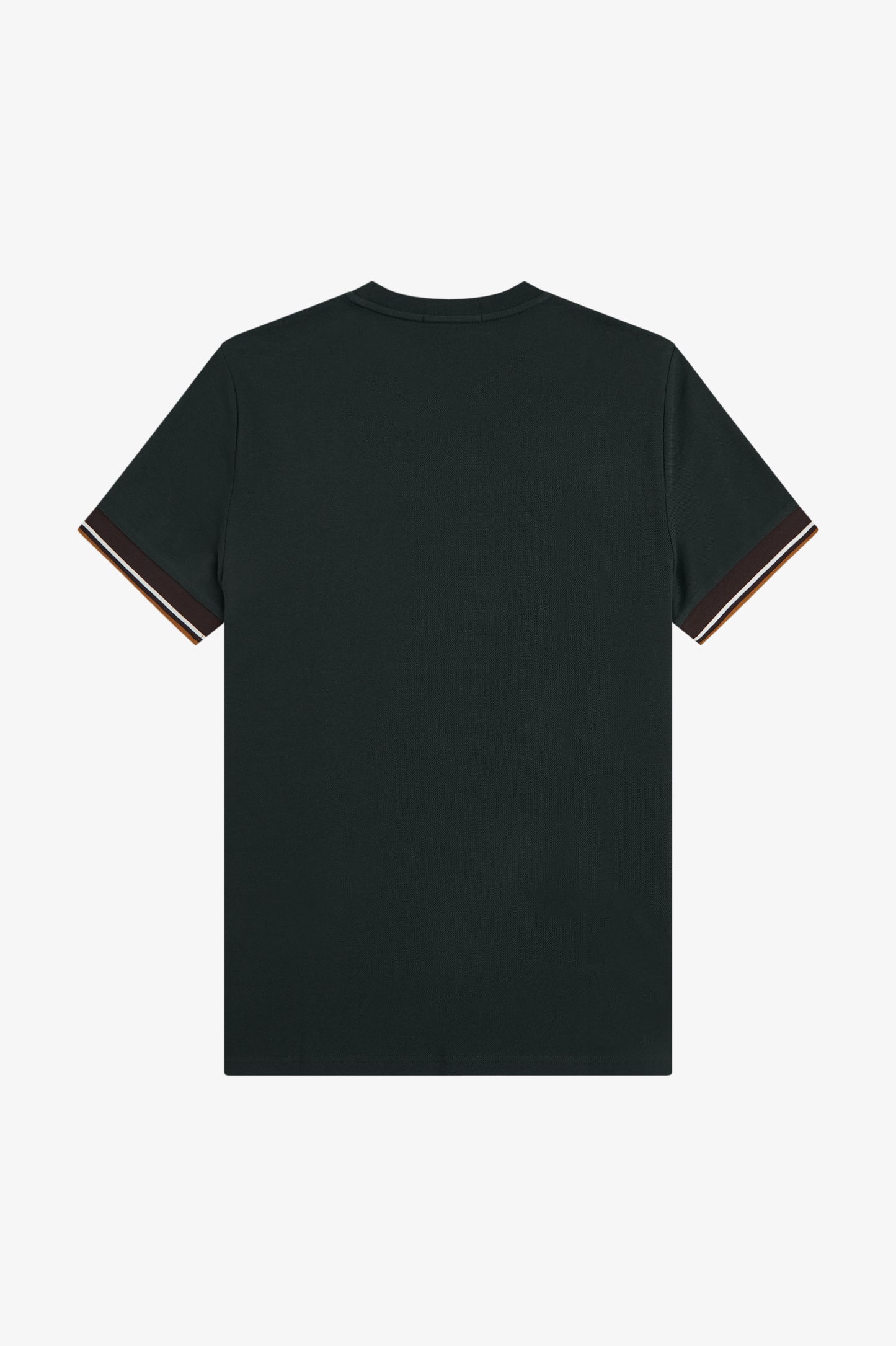 Fred Perry - TWIN TIPPED CUFF T-SHIRT - Night Green