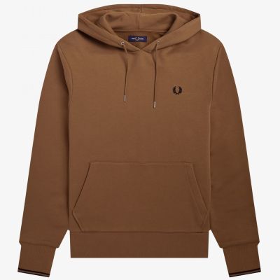 Fred Perry - TIPPED HOODED SWEATSHIRT -