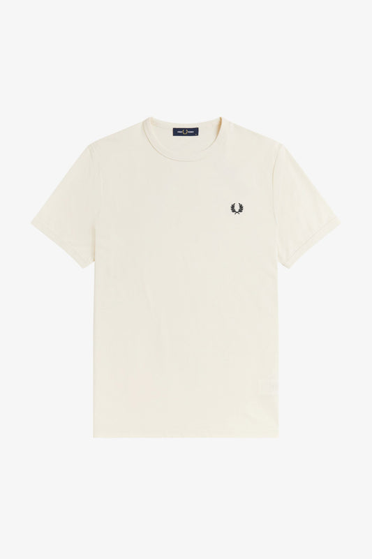 Fred Perry - RINGER T-SHIRT - Ecru
