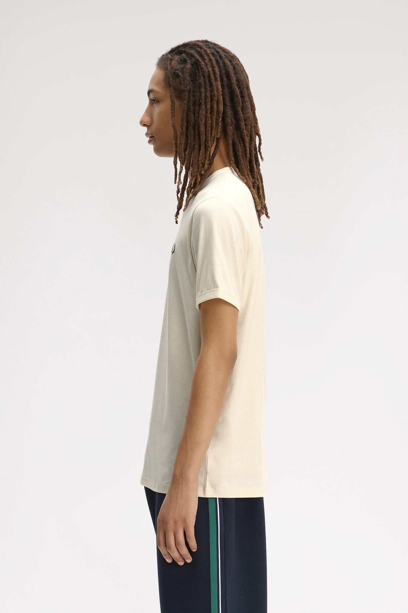 Fred Perry - RINGER T-SHIRT - Ecru