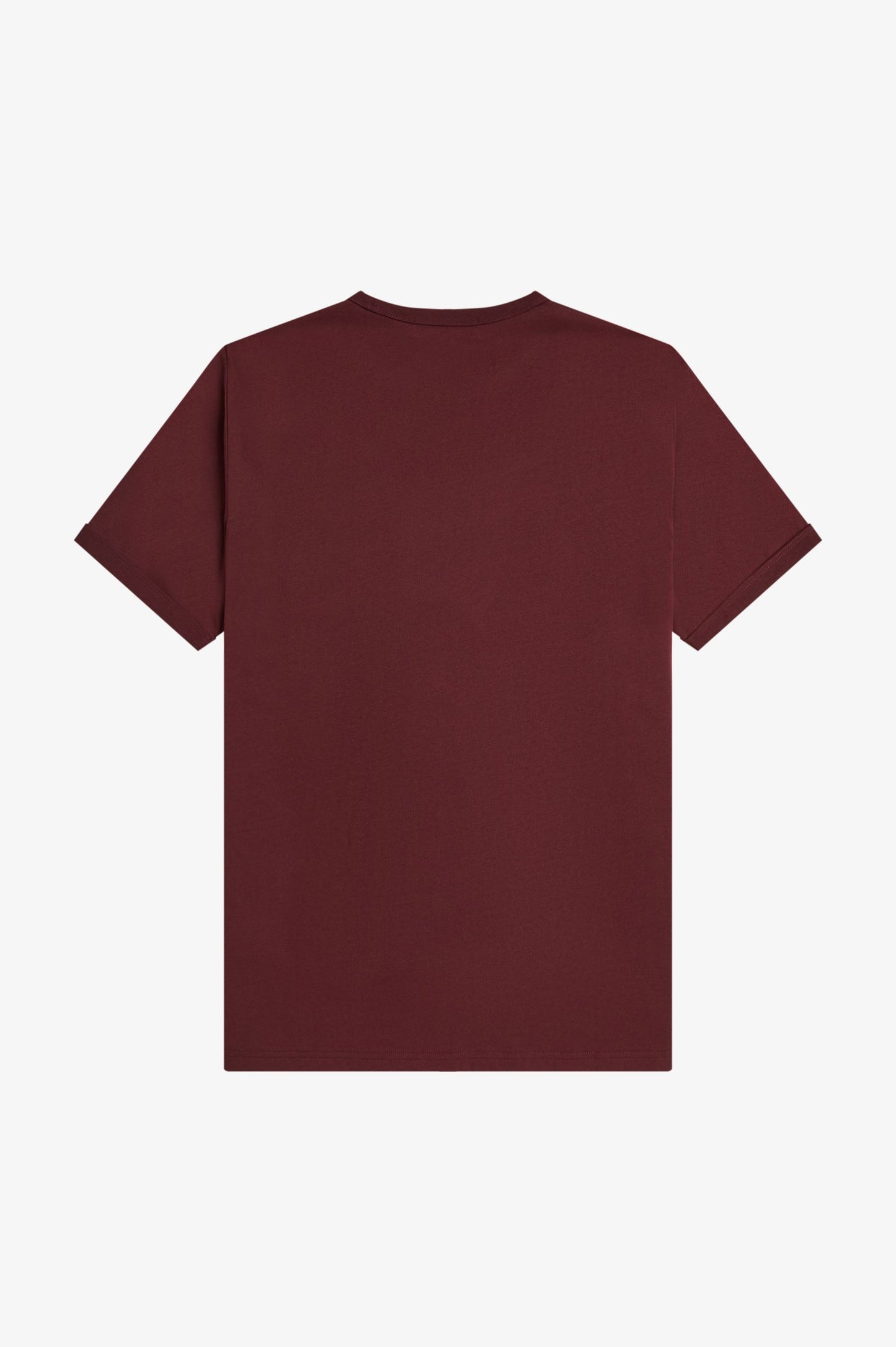 Fred Perry - RINGER T-SHIRT - Oxblood