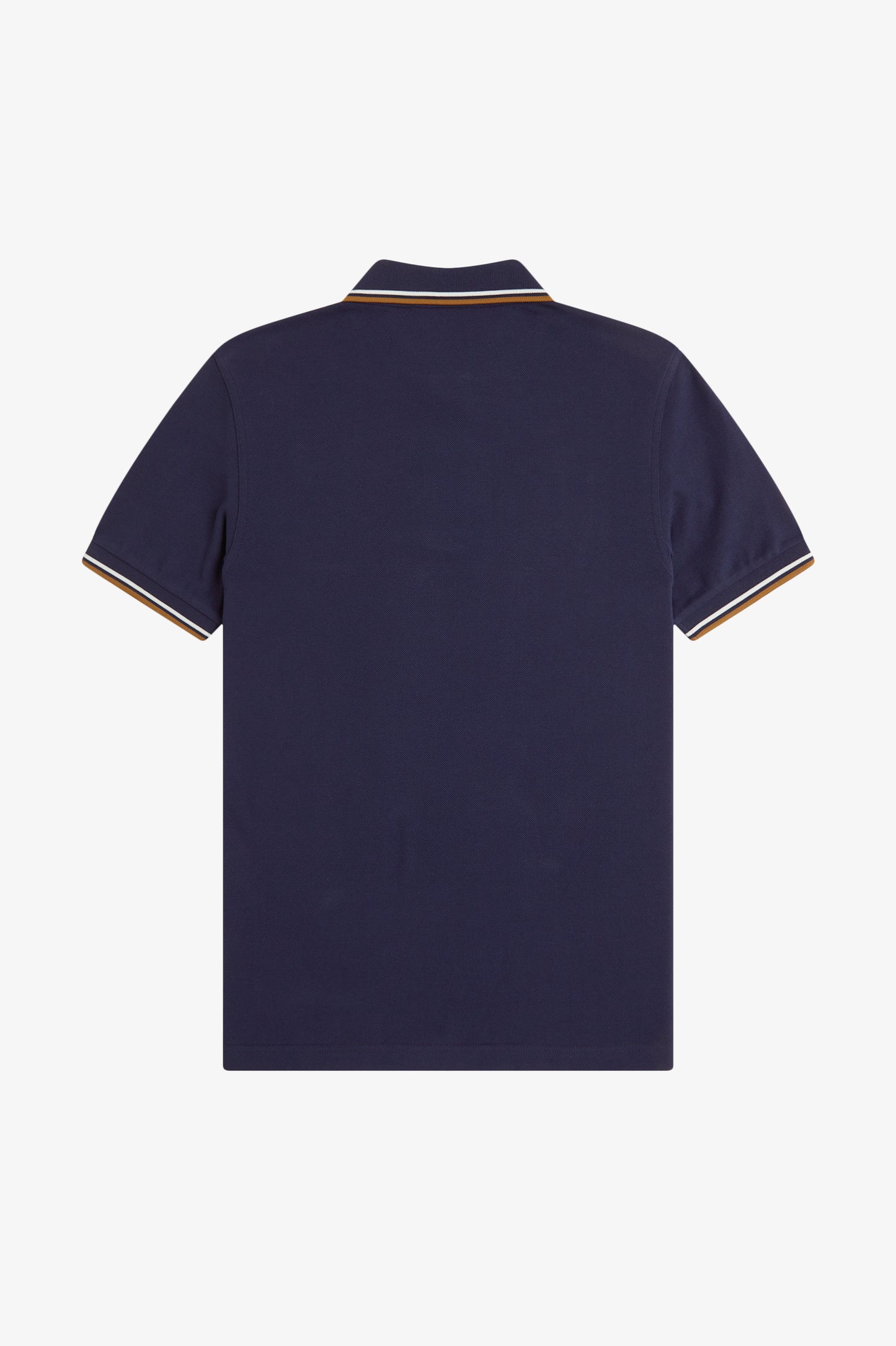 Fred Perry - TWIN TIPPED FRED PERRY SHIRT - Twilight Navy/Snow White/Dark Caramel