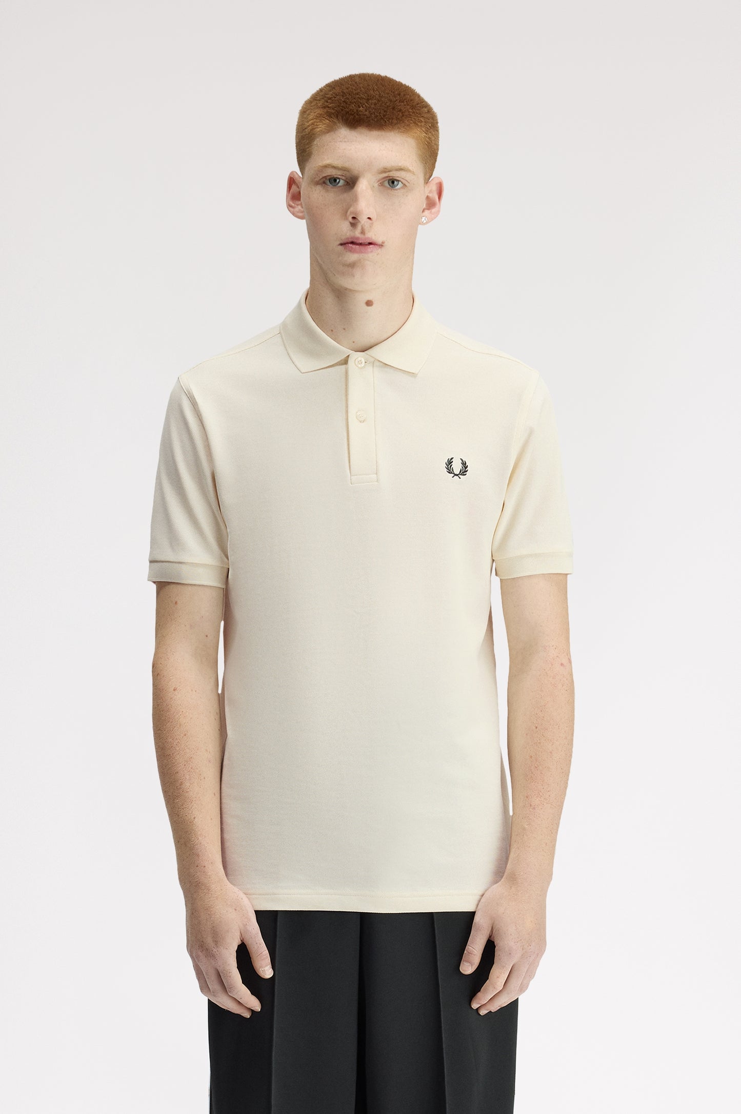 Fred Perry - THE FRED PERRY SHIRT - Ecru/Grassroots