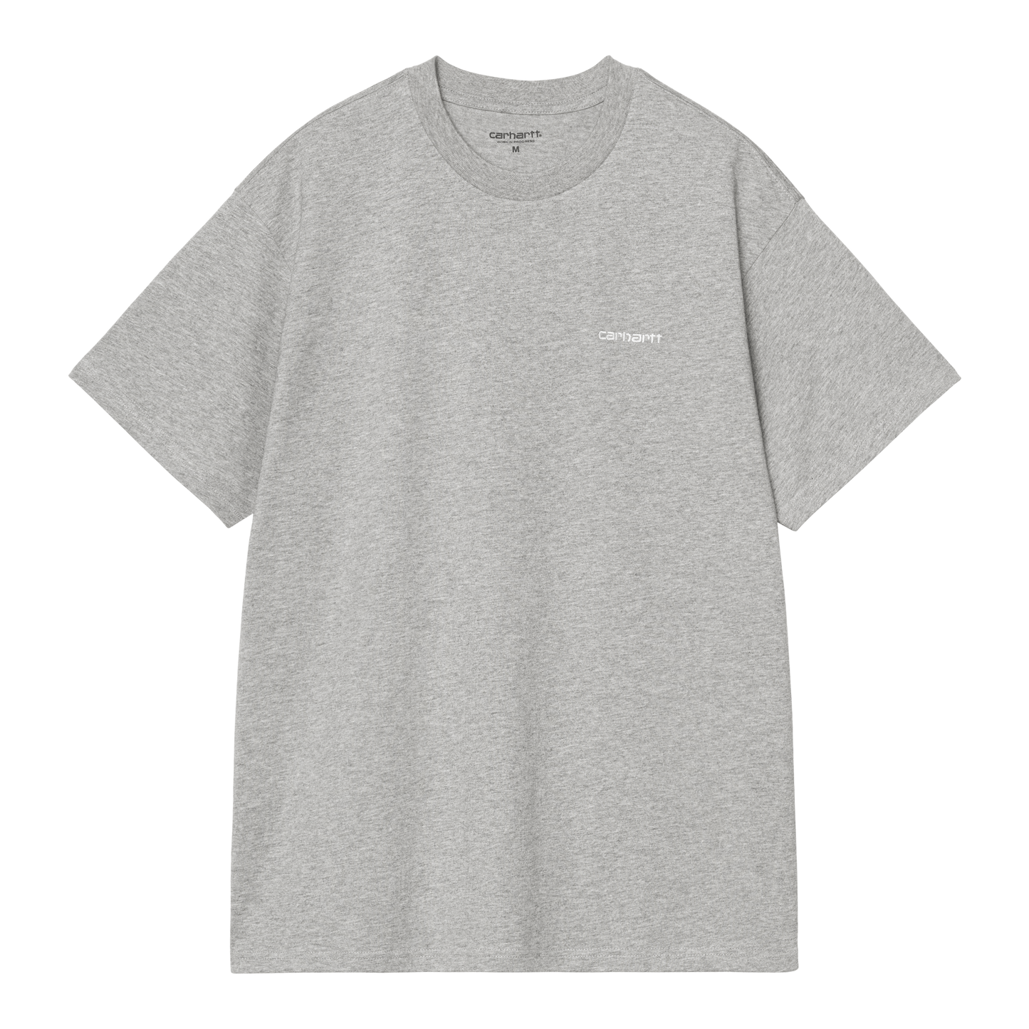 Carhartt - SCRIPT EMBROIDERY - Grey Heather/White