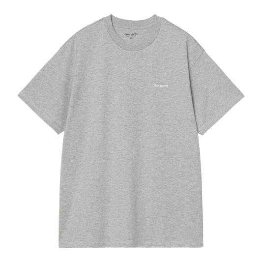 Carhartt - SCRIPT EMBROIDERY - Grey Heather/White