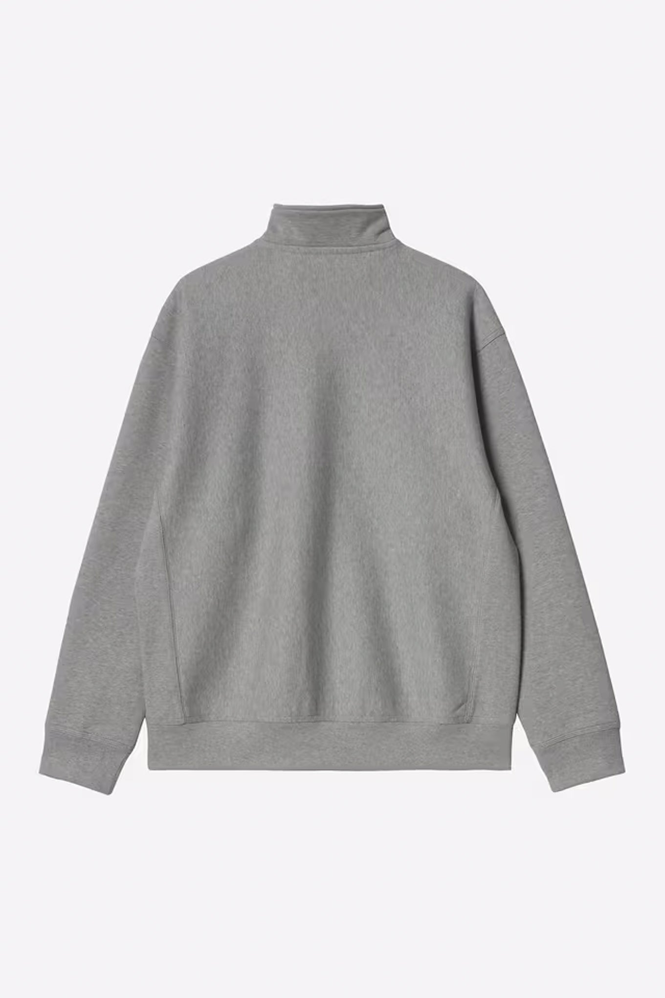 Carhartt WIP - HALF ZIP AMERICAN SCRIPT SWEATSHIRT - Grey Heather