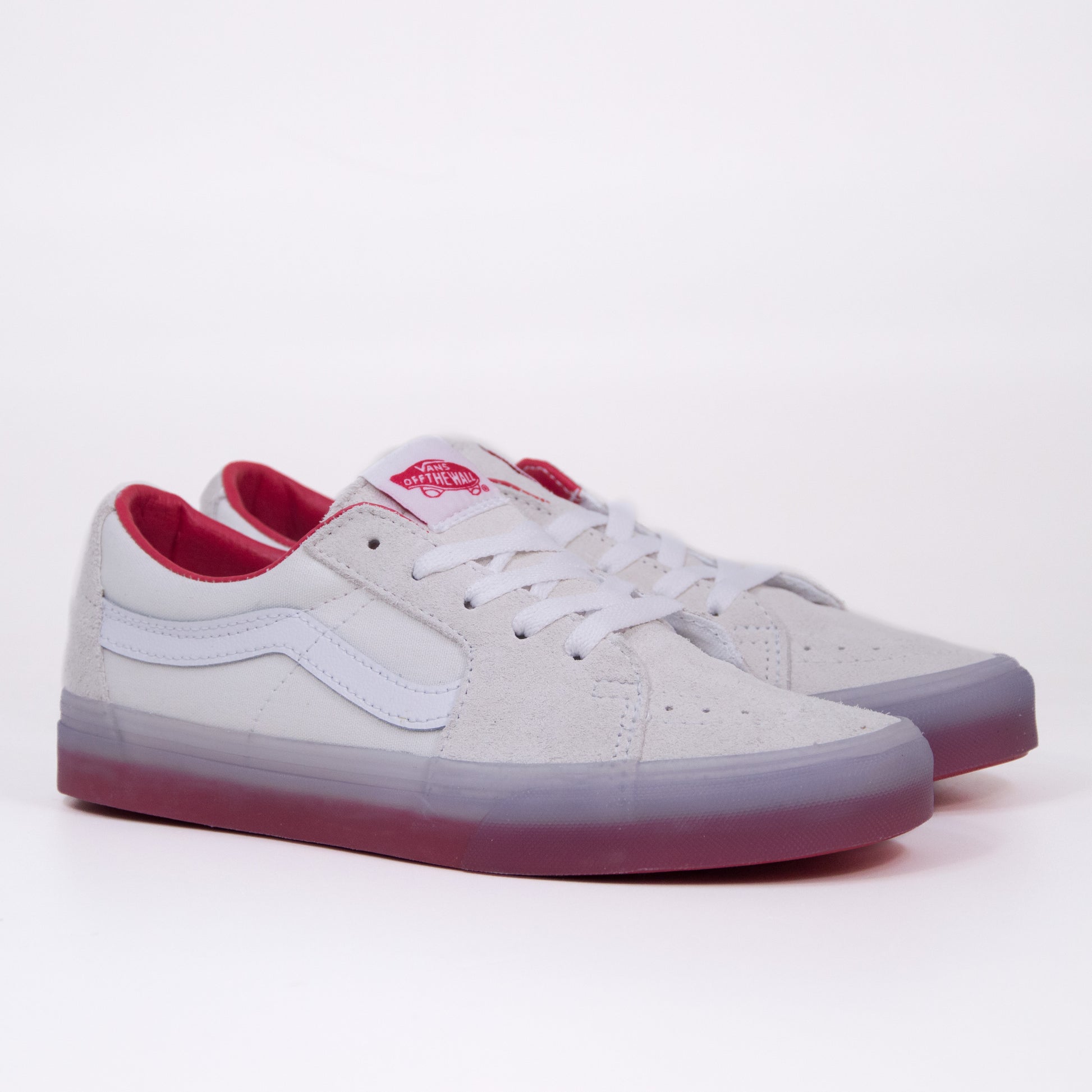 Sk8-Low Translucent Sidewall White