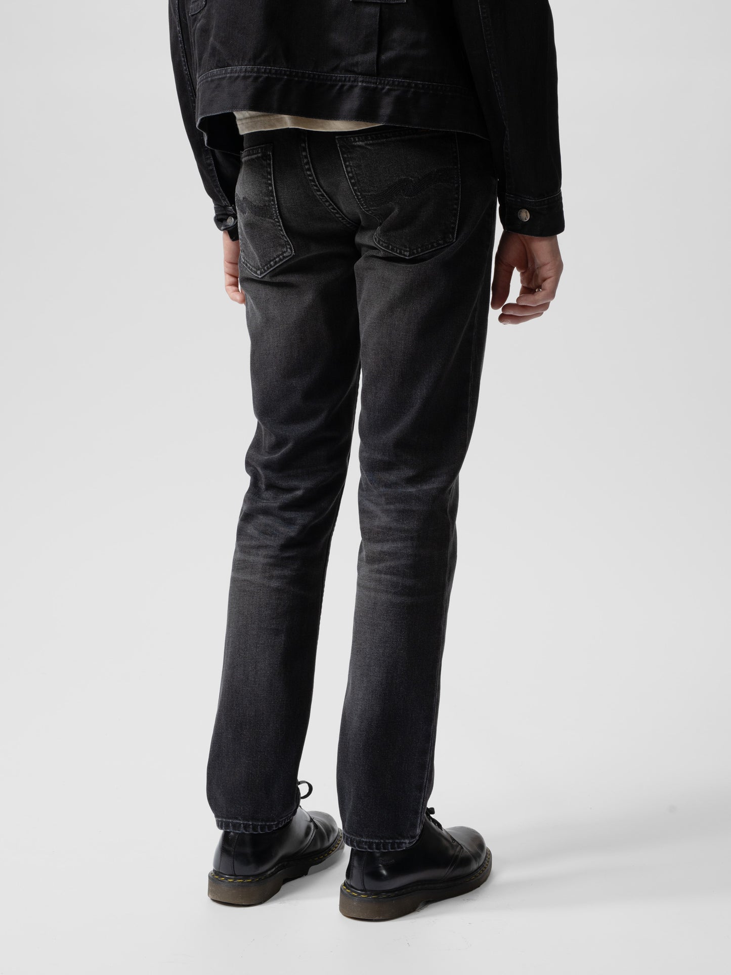 Nudie Jeans -SOLID OLLIE - Black Force