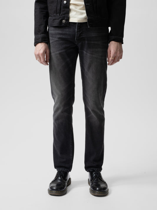 Nudie Jeans -SOLID OLLIE - Black Force
