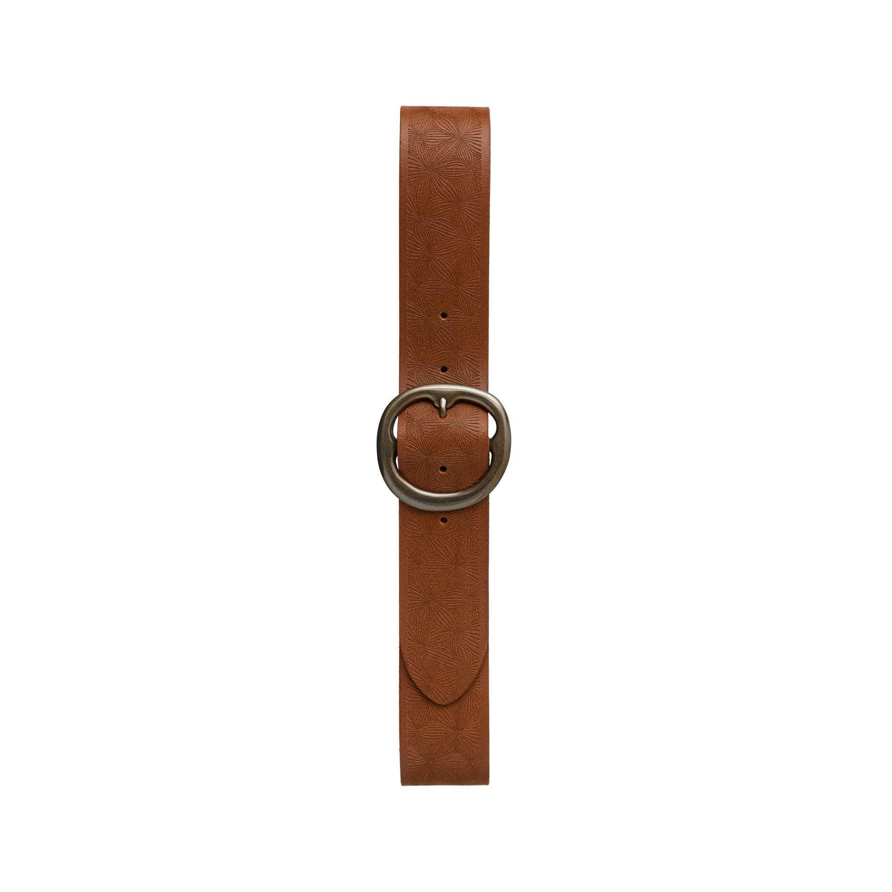 Vivvi Leather Belt Brass Buckle 181006-B10