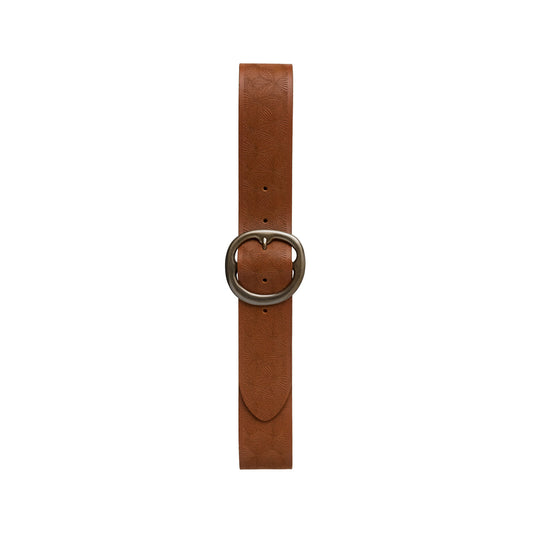 Vivvi Leather Belt Brass Buckle 181006-B10