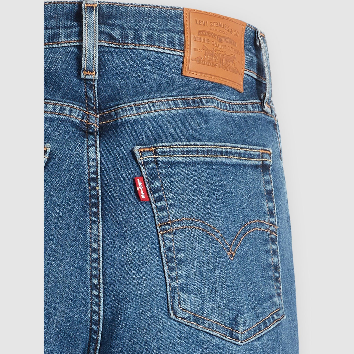 Levi's® 724 HIGH-RISE SLIM STRAIGHT - Blue Wave