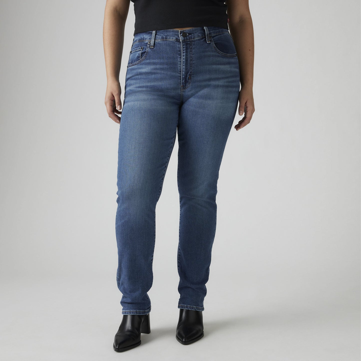 Levi's® 724 HIGH-RISE SLIM STRAIGHT - Blue Wave