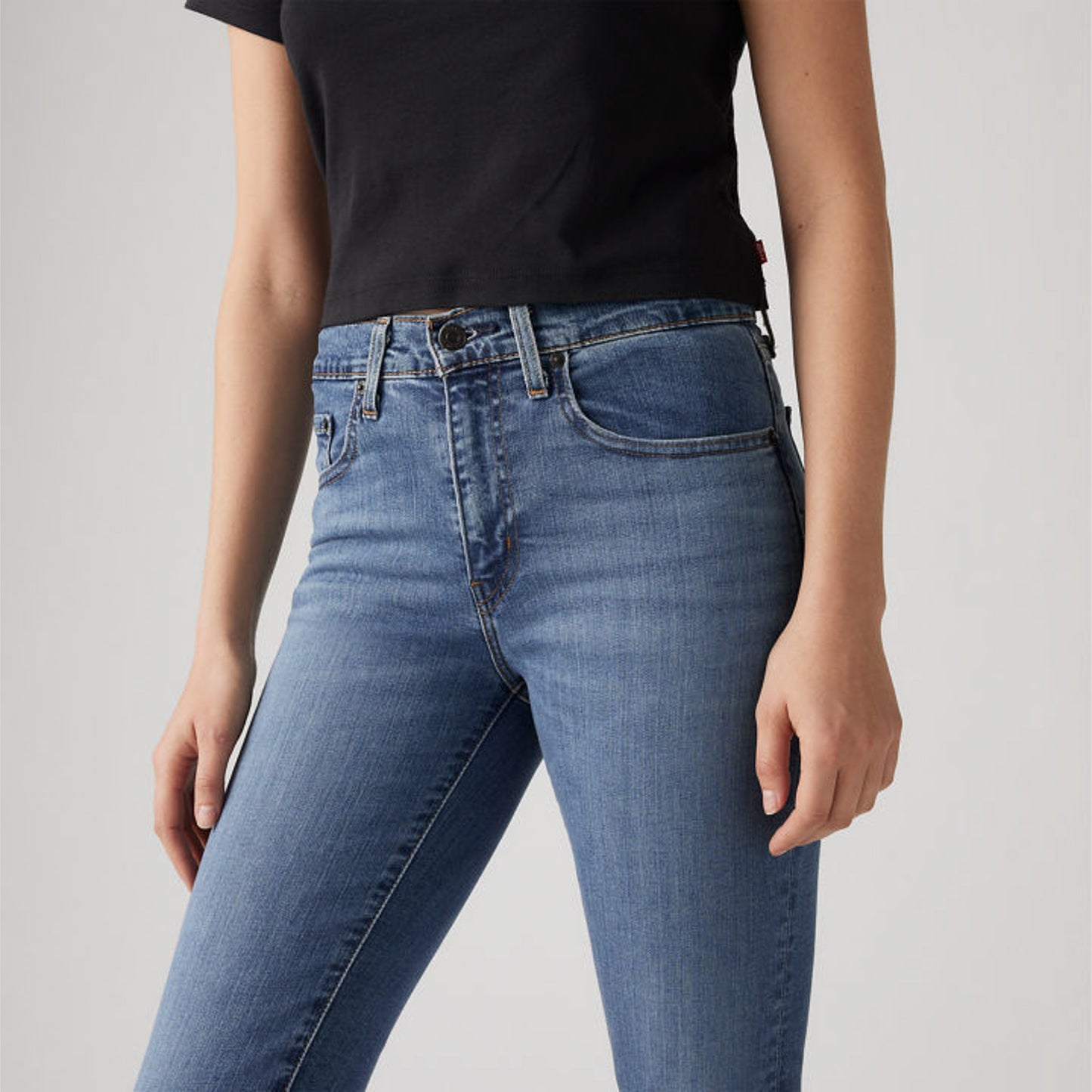 Levi's® 724 HIGH-RISE SLIM STRAIGHT - Blue Wave