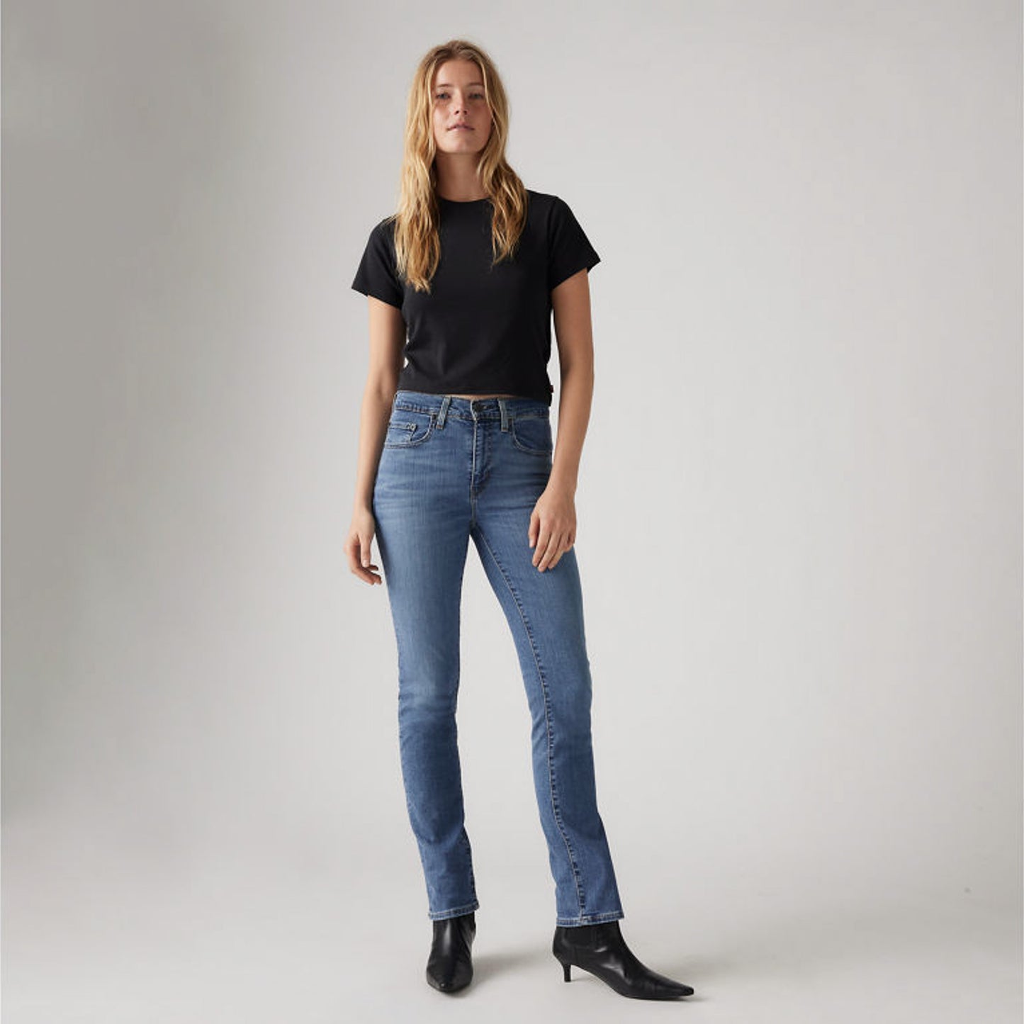 Levi's® 724 HIGH-RISE SLIM STRAIGHT - Blue Wave