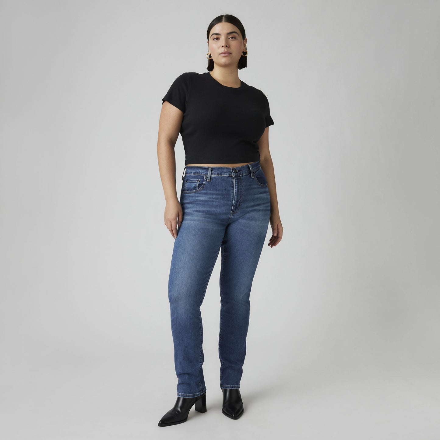 Levi's® 724 HIGH-RISE SLIM STRAIGHT - Blue Wave