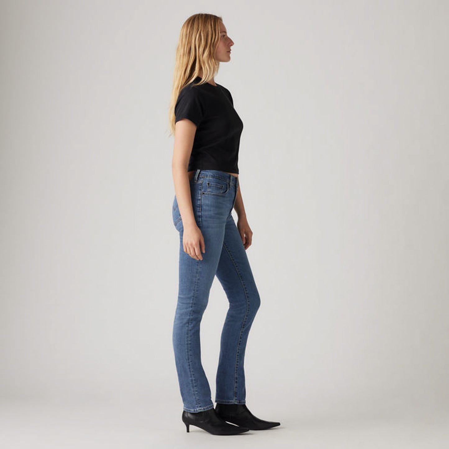 Levi's® 724 HIGH-RISE SLIM STRAIGHT - Blue Wave
