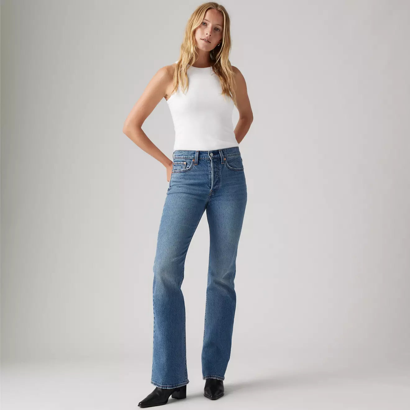 Levi's® - WEDGIE BOOTCUT JEANS -  Fair Point Psk