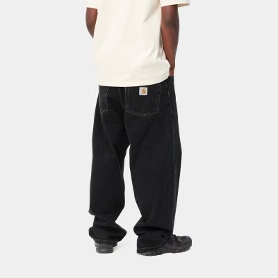 Carhartt WIP - BRANDON PANT - Black (stone washed)