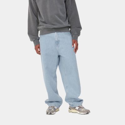 Carhartt WIP - BRANDON PANT - Blue (heavy stone bleached)